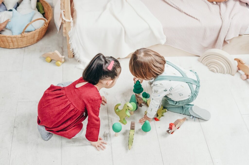 Opruimen met kinderen
