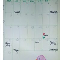 Focus met bullet journal: nieuw maandoverzicht