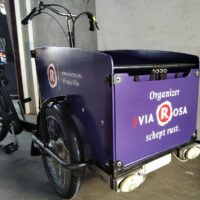 ViaRosa komt met de bakfiets naar je toe